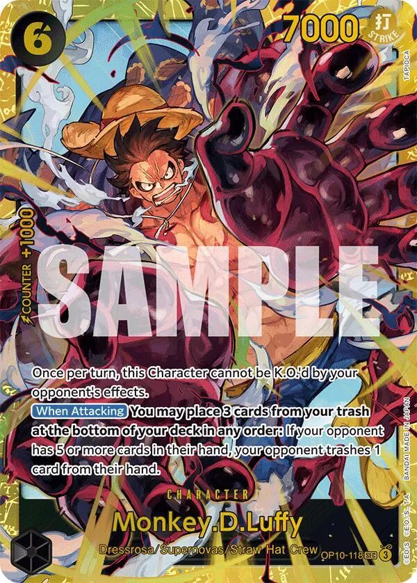 Monkey.D.Luffy (118) — Royal Blood — One Piece Card Game