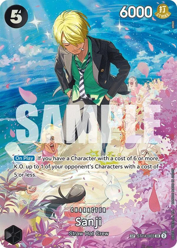 Sanji (SP) — Royal Blood — One Piece Card Game