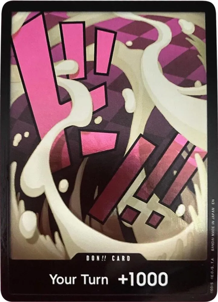 DON!! Card (Katakuri) (Double Pack Set Vol. 7) from A Fist of Divine Speed - One Piece Card Game