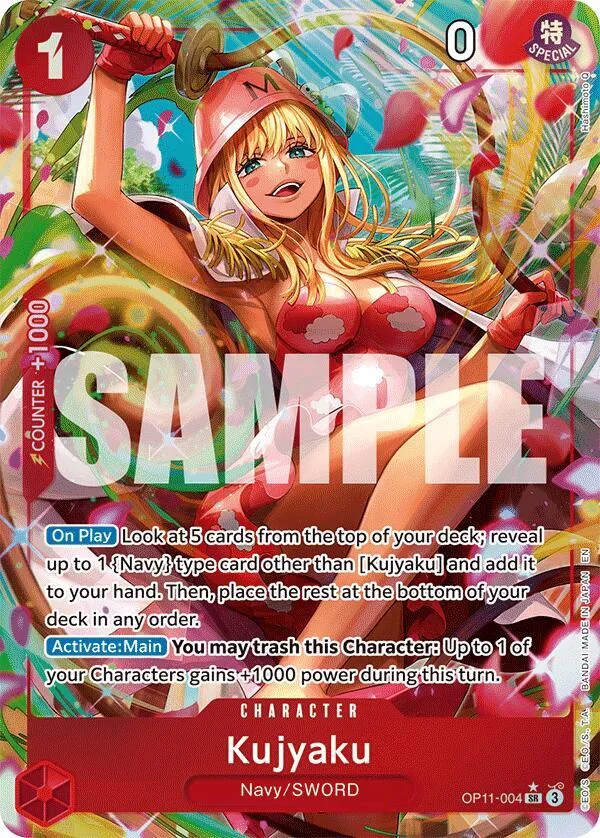Kujyaku (Alternate Art) — A Fist of Divine Speed — One Piece Card Game