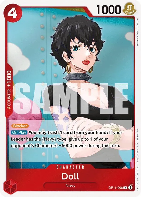 Doll — A Fist of Divine Speed — One Piece Card Game