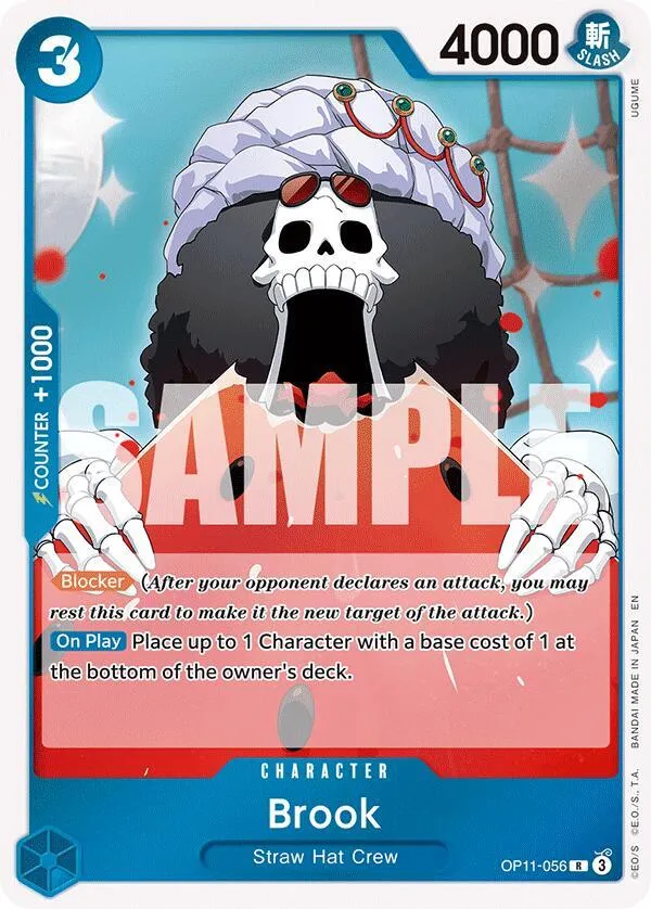 Brook — A Fist of Divine Speed — One Piece Card Game
