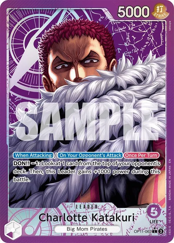 Charlotte Katakuri (OP11-062) — A Fist of Divine Speed — One Piece Card Game