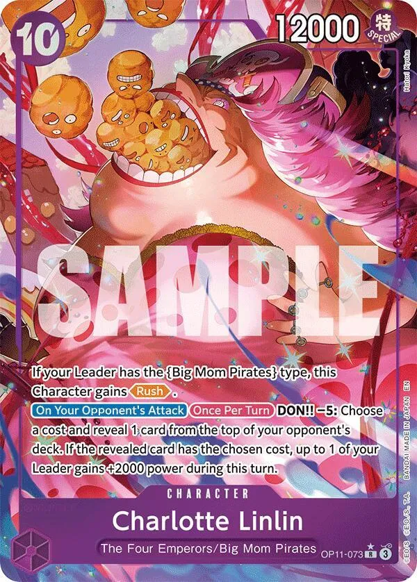 Charlotte Linlin (Alternate Art) — A Fist of Divine Speed — One Piece Card Game