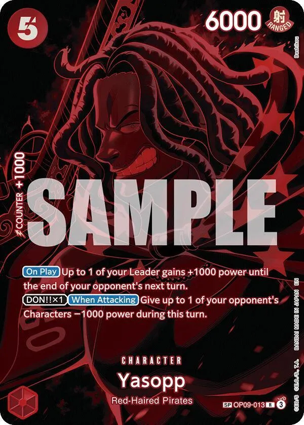 Yasopp (SP) — Legacy of the Master — One Piece Card Game