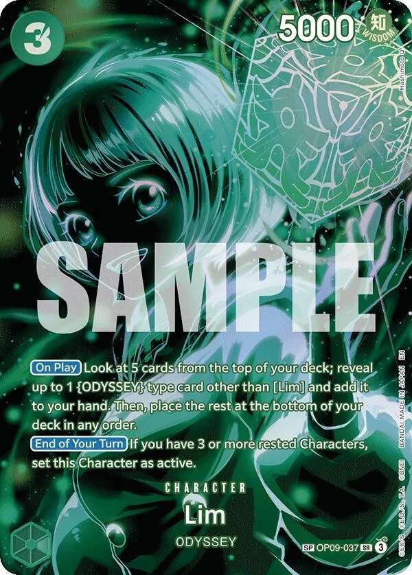 Lim (SP) — Legacy of the Master — One Piece Card Game