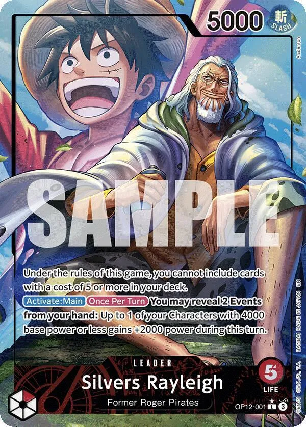 Silvers Rayleigh (Alternate Art) — Legacy of the Master — One Piece Card Game