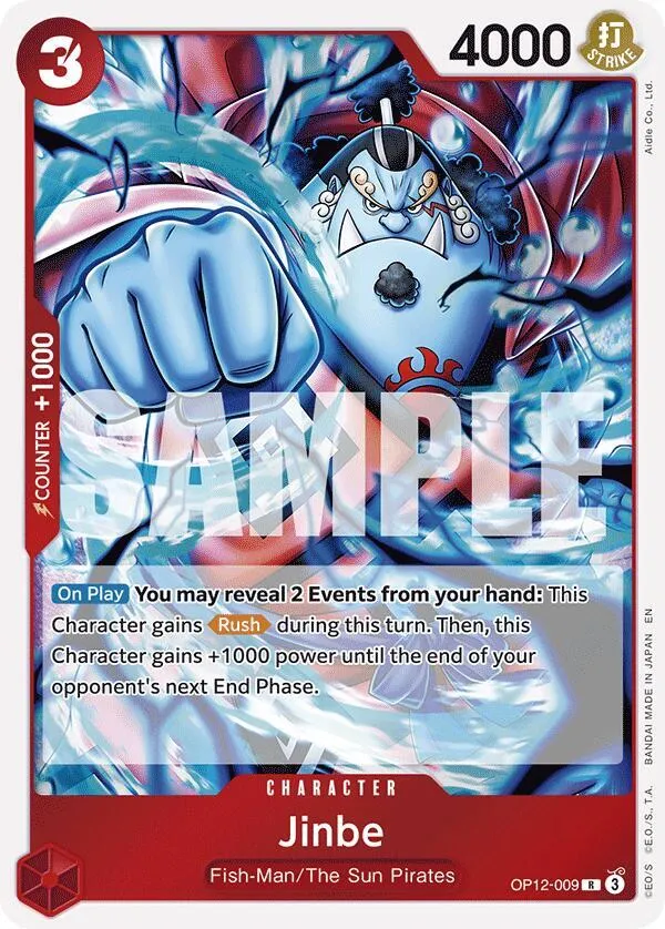 Jinbe — Legacy of the Master — One Piece Card Game