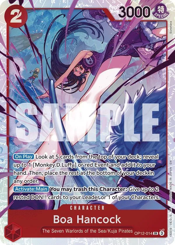 Boa Hancock — Legacy of the Master — One Piece Card Game