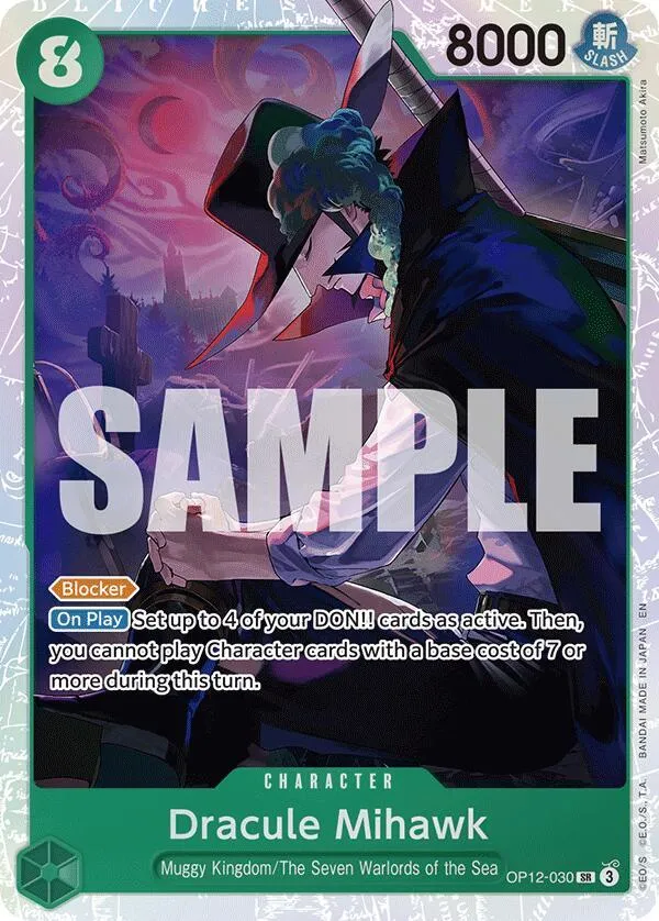 Dracule Mihawk — Legacy of the Master — One Piece Card Game