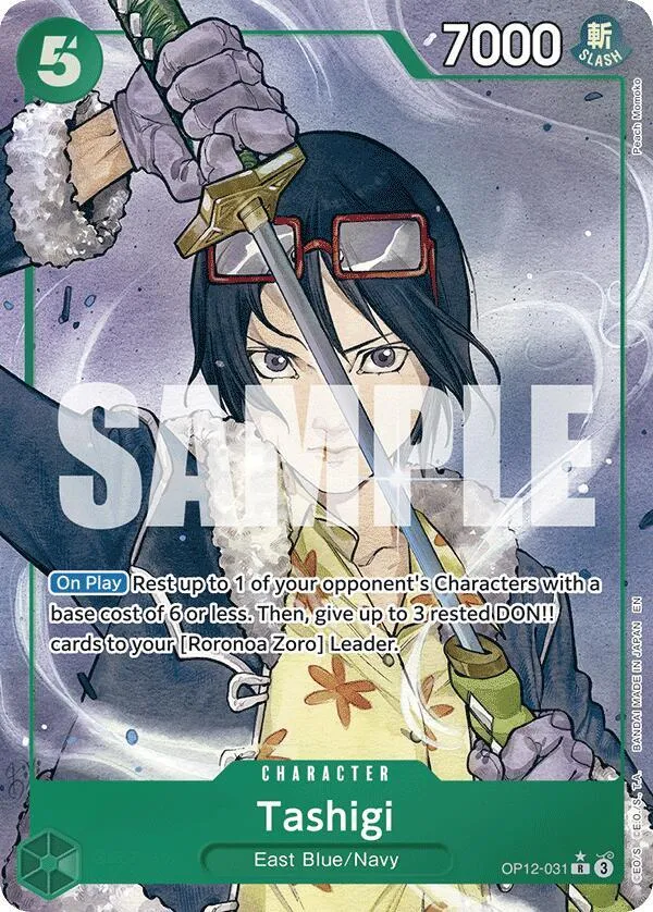 Tashigi (Alternate Art) — Legacy of the Master — One Piece Card Game