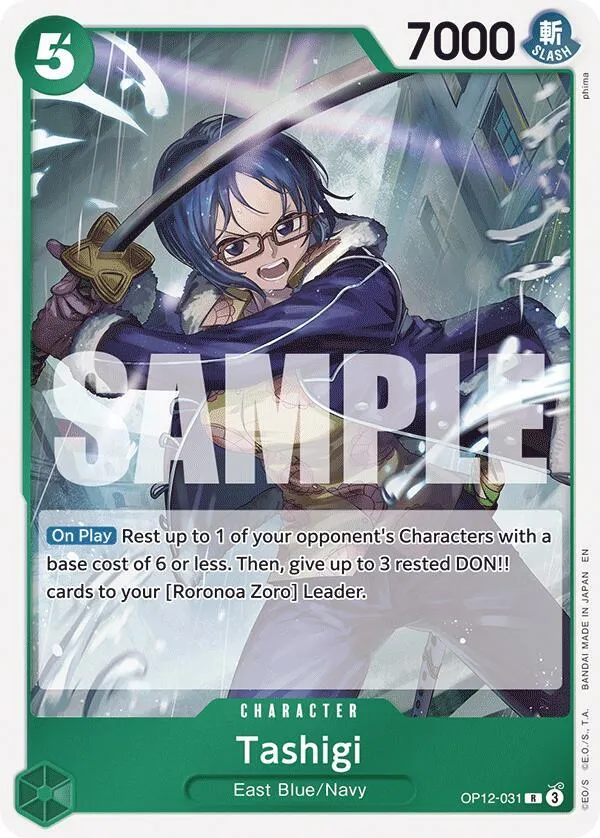 Tashigi — Legacy of the Master — One Piece Card Game