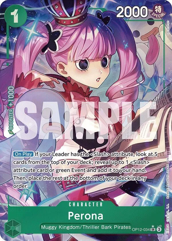 Perona (Alternate Art) — Legacy of the Master — One Piece Card Game