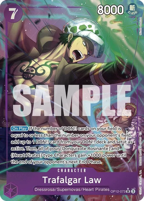 Trafalgar Law (073) (Alternate Art) — Legacy of the Master — One Piece Card Game
