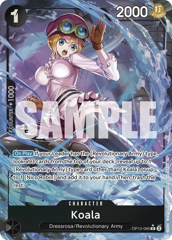 Koala (086) (Alternate Art) — Legacy of the Master — One Piece Card Game