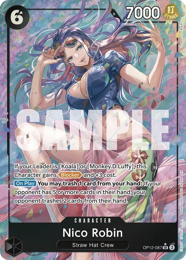 Nico Robin (Alternate Art) — Legacy of the Master — One Piece Card Game