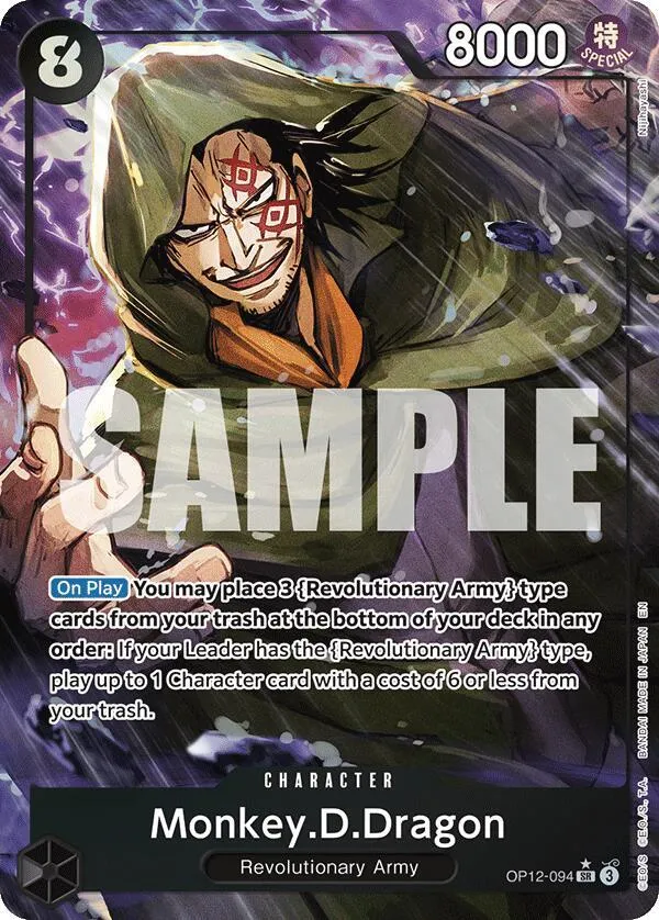 Monkey.D.Dragon (Alternate Art) — Legacy of the Master — One Piece Card Game