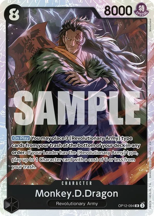 Monkey.D.Dragon — Legacy of the Master — One Piece Card Game