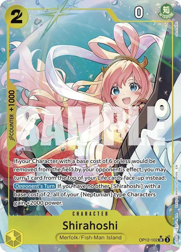 Shirahoshi (Alternate Art) — Legacy of the Master — One Piece Card Game