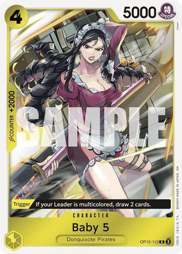Baby 5 (112) — Legacy of the Master — One Piece Card Game