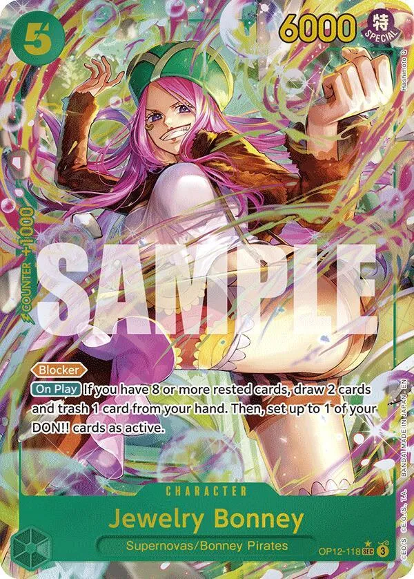 Jewelry Bonney (118) (Alternate Art) — Legacy of the Master — One Piece Card Game