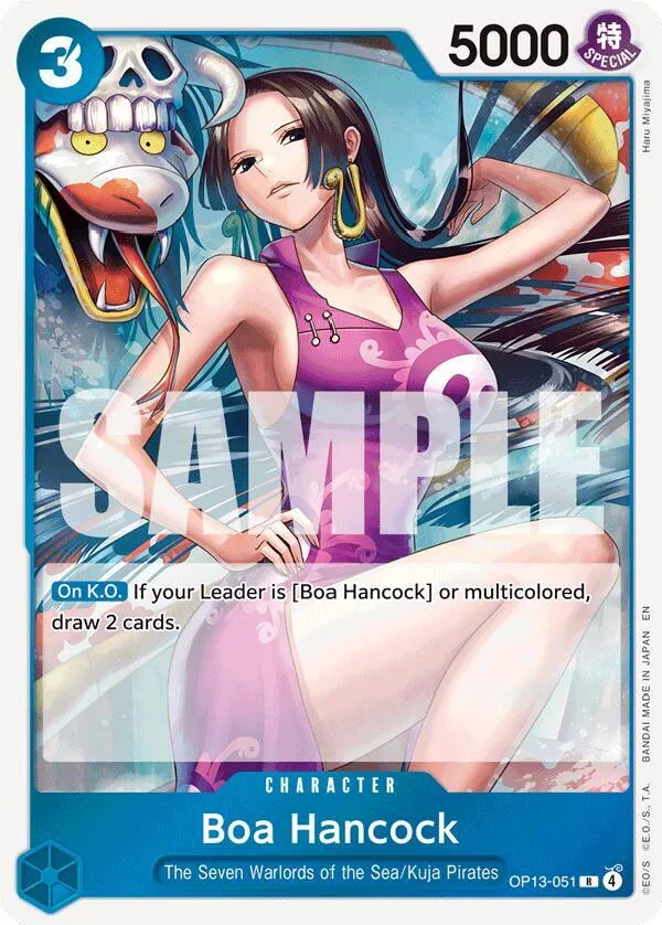 Boa Hancock — Carrying On His Will — One Piece Card Game