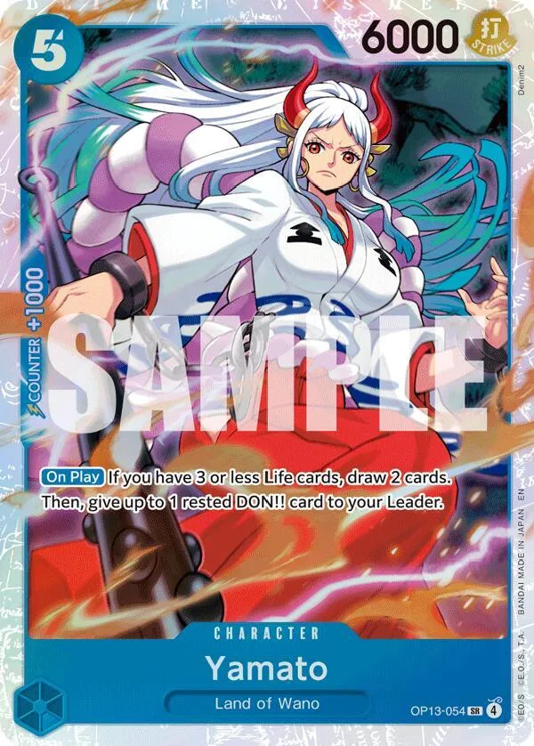 Yamato — Carrying On His Will — One Piece Card Game
