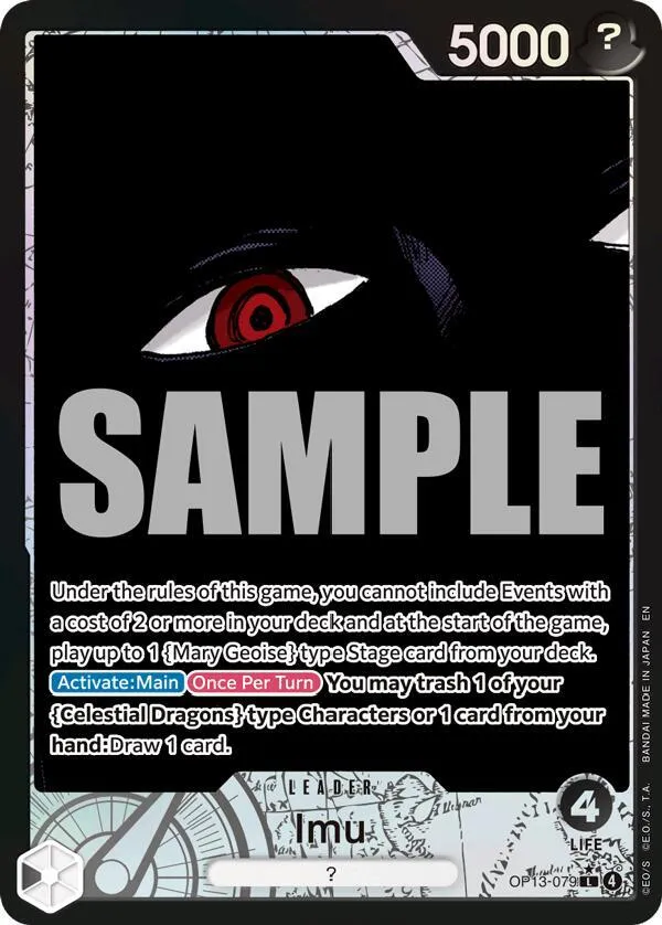 Imu (Alternate Art) from Carrying On His Will - One Piece Card Game