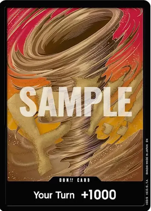 DON!! Card (Crocodile) (Double Pack Set Vol. 9) — The Azure Sea's Seven — One Piece Card Game