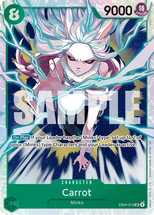 Carrot — The Azure Sea's Seven — One Piece Card Game