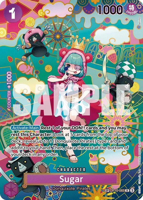 Sugar - OP10-065 (SP) — The Azure Sea's Seven — One Piece Card Game