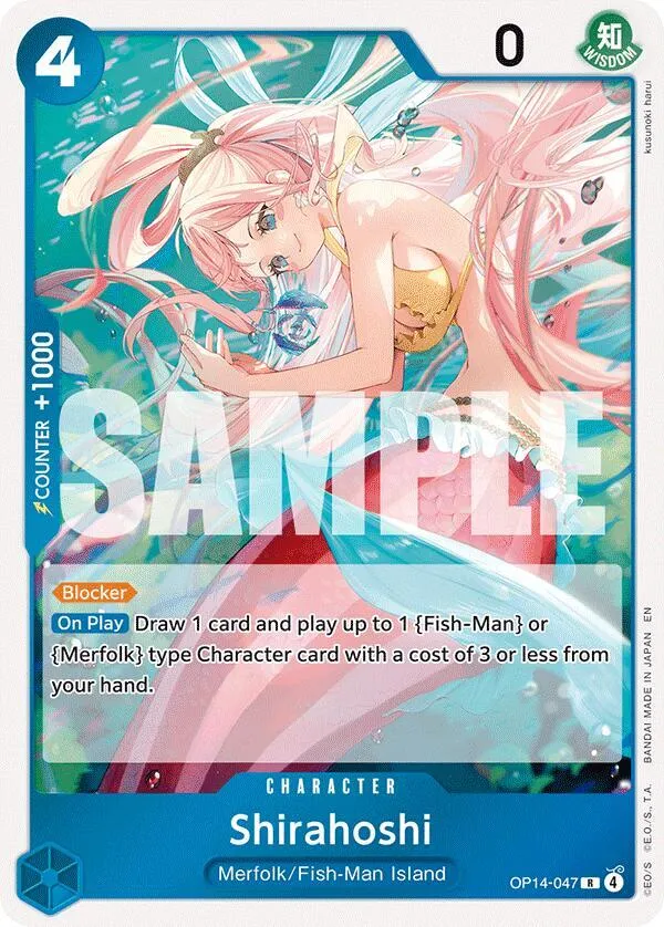 Shirahoshi — The Azure Sea's Seven — One Piece Card Game