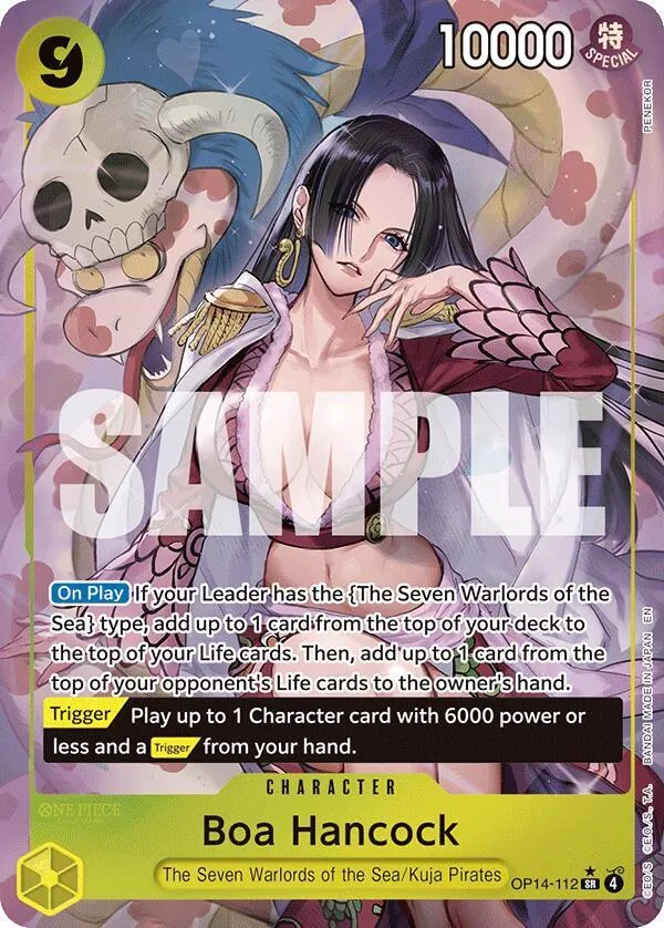Boa Hancock (OP14-112) — The Azure Sea's Seven — One Piece Card Game