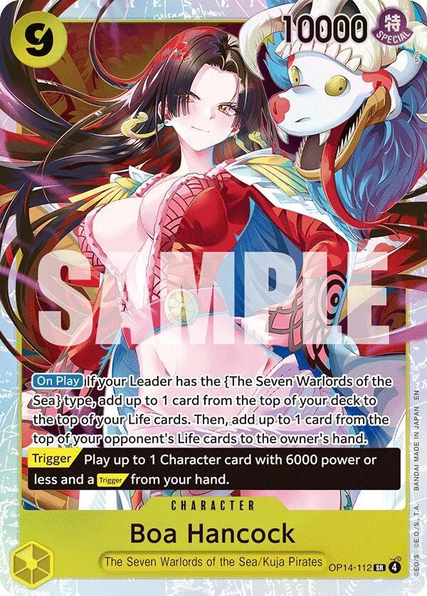Boa Hancock - OP14-112 — The Azure Sea's Seven — One Piece Card Game