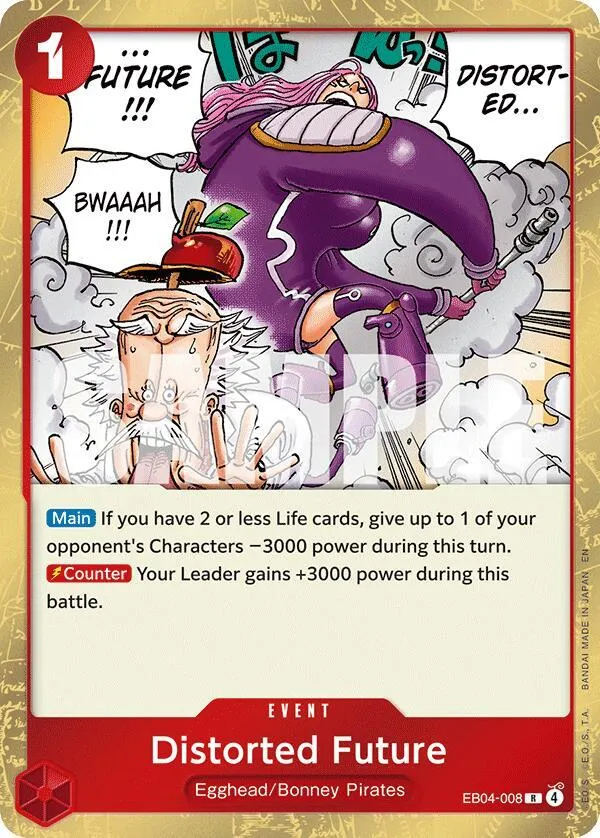 Distorted Future — Adventure on Kami's Island — One Piece Card Game