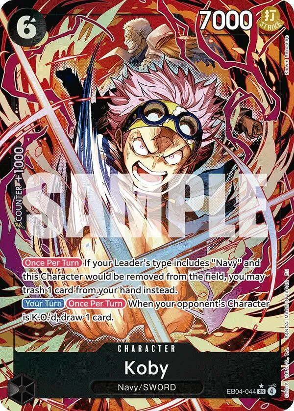 Koby (EB04-044) (Alternate Art) from Adventure on Kami's Island - One Piece Card Game