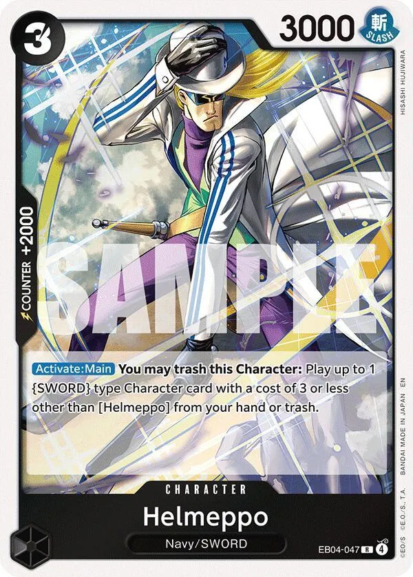 Helmeppo — Adventure on Kami's Island — One Piece Card Game