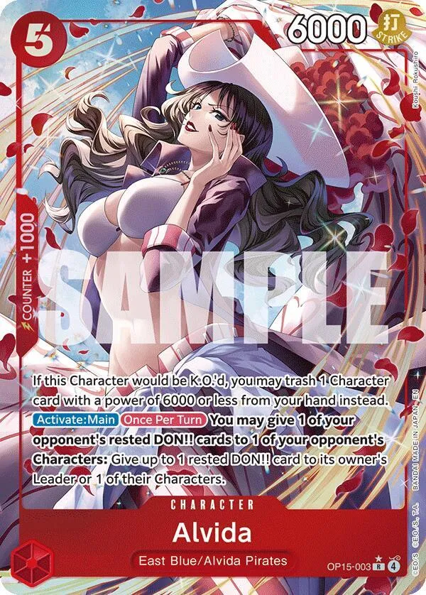 Alvida (Alternate Art) — Adventure on Kami's Island — One Piece Card Game