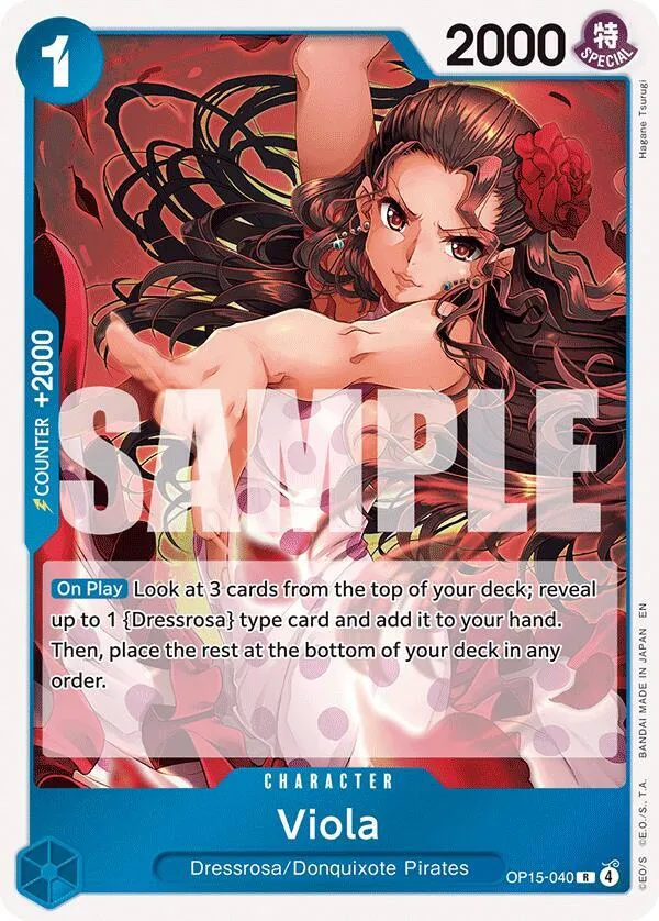 Viola — Adventure on Kami's Island — One Piece Card Game