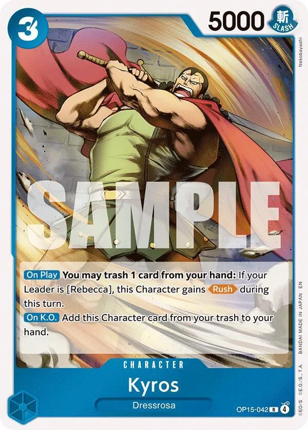 Kyros — Adventure on Kami's Island — One Piece Card Game