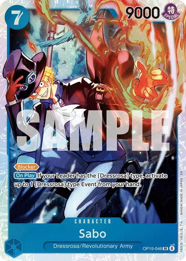 Sabo — Adventure on Kami's Island — One Piece Card Game