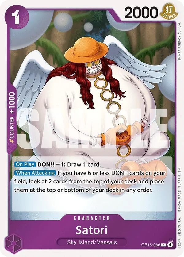 Satori — Adventure on Kami's Island — One Piece Card Game