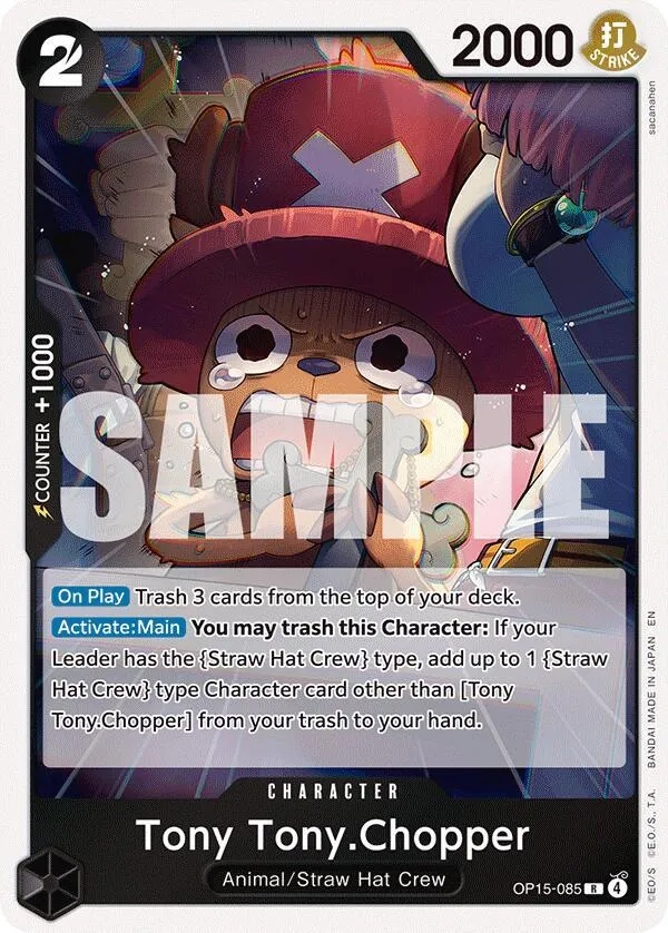 Tony Tony.Chopper (OP15-085) — Adventure on Kami's Island — One Piece Card Game