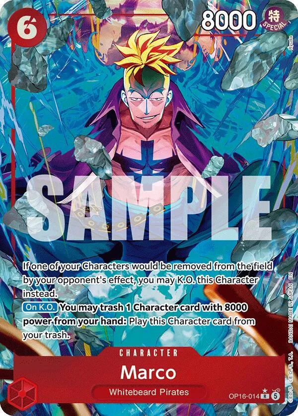 Marco (OP16-014) — The Time of Battle — One Piece Card Game