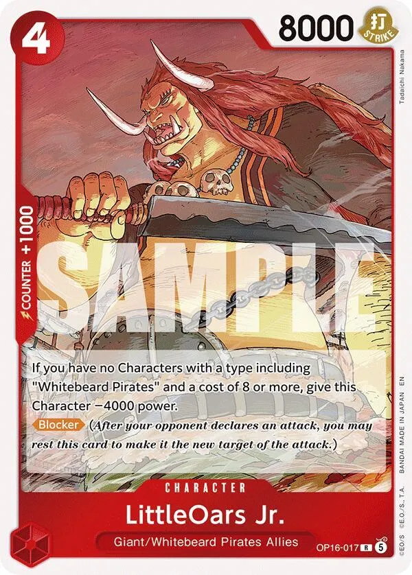 LittleOars Jr. — The Time of Battle — One Piece Card Game