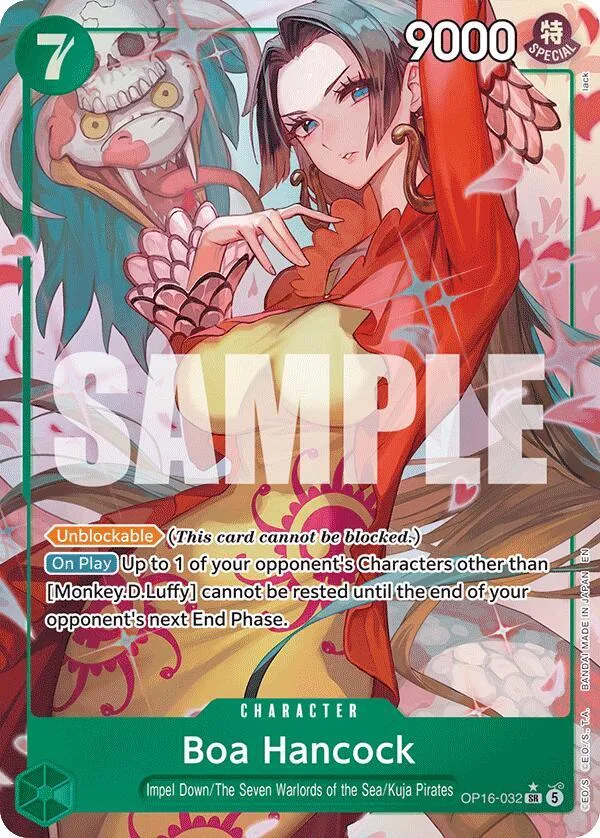 Boa Hancock (Alternate Art) — The Time of Battle — One Piece Card Game