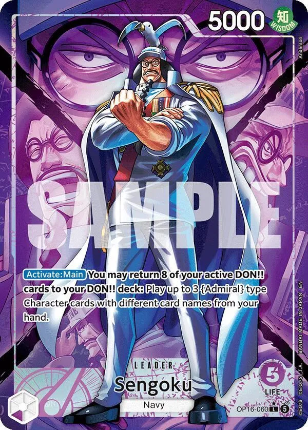 Sengoku (060) (Alternate Art) — The Time of Battle — One Piece Card Game