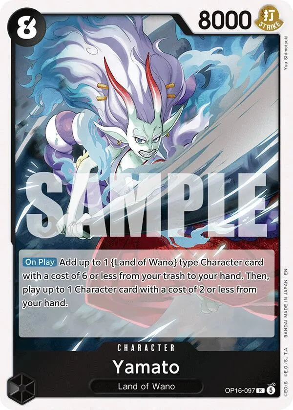 Yamato (097) from The Time of Battle - One Piece Card Game