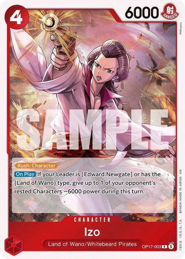 Izo — The World's Strongest Warriors — One Piece Card Game