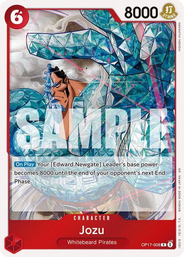 Jozu — The World's Strongest Warriors — One Piece Card Game